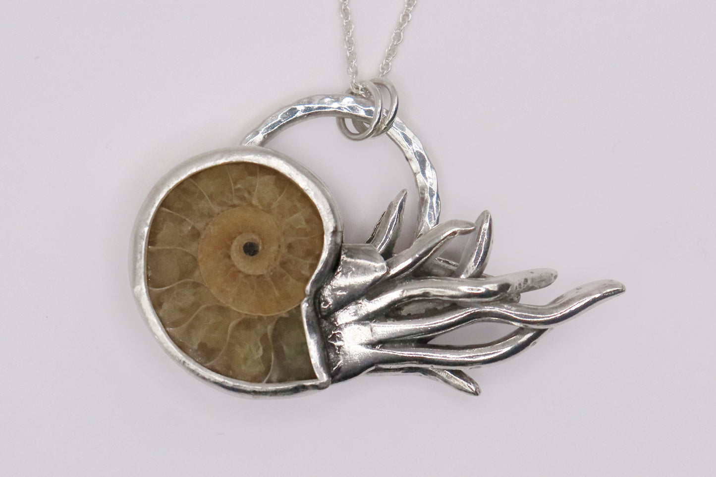 ammonite necklace
