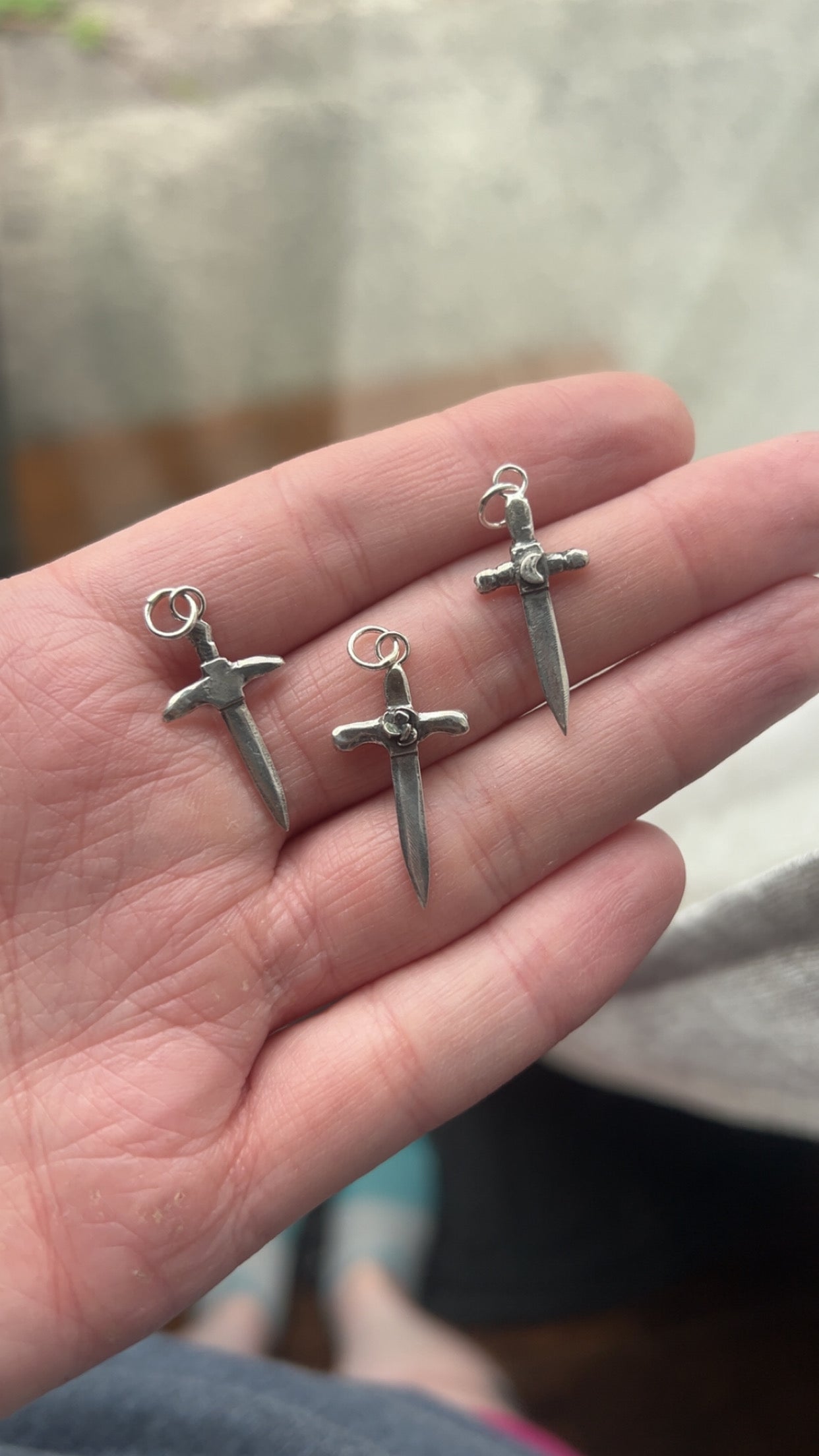 small sword charm