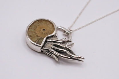 ammonite necklace