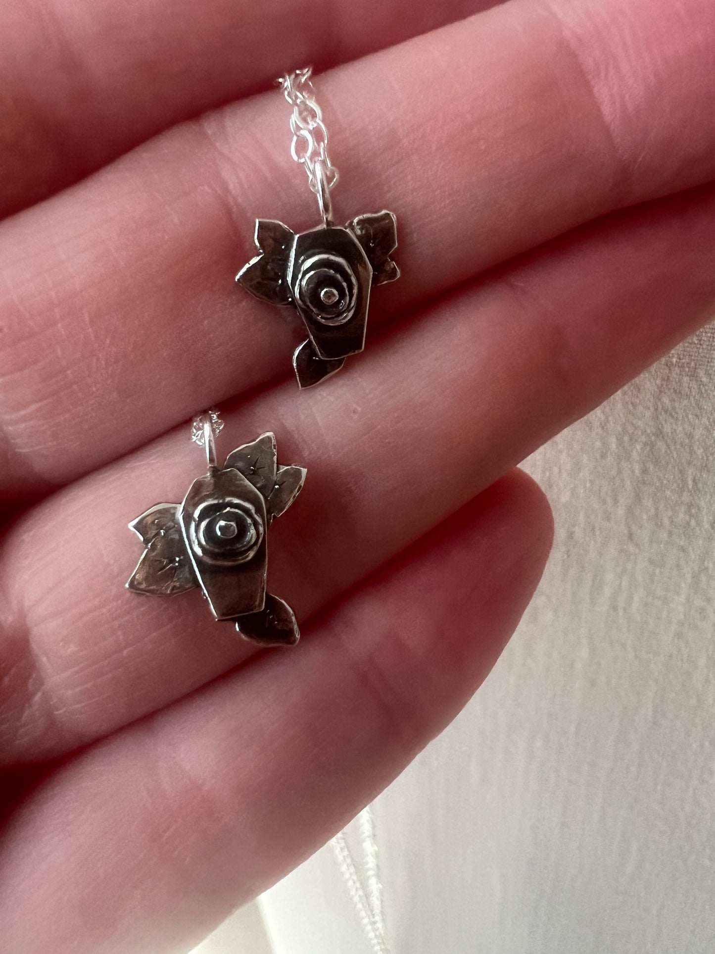 micro coffin charm necklaces