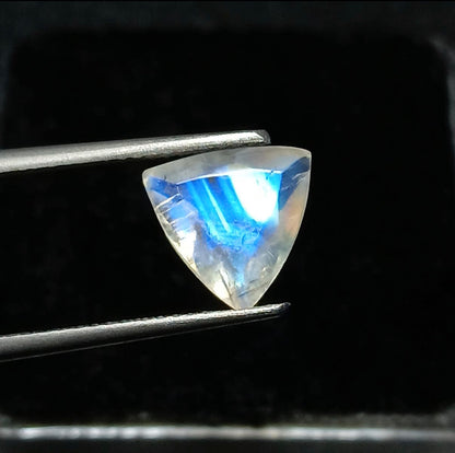 moonstone trillion two sided necklace