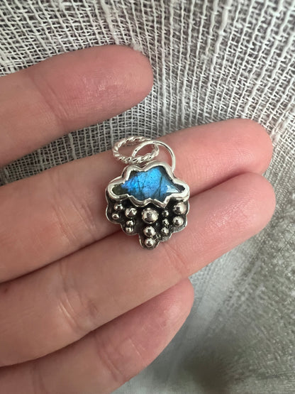 labradorite cloud necklace